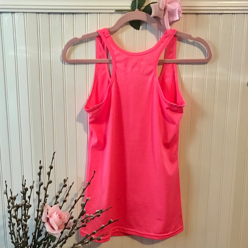 New Balance | Bright Pink Racerback Tank - Picture 3 of 3